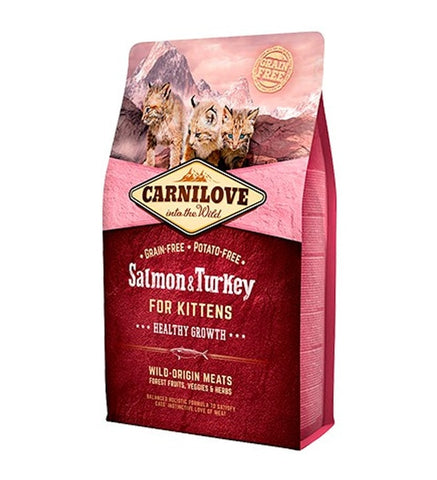 Carnilove Salmon & Turkey for Kittens Dry Food