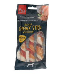 Pets Unlimited Chewy Sticks with Chicken Med 4pcs