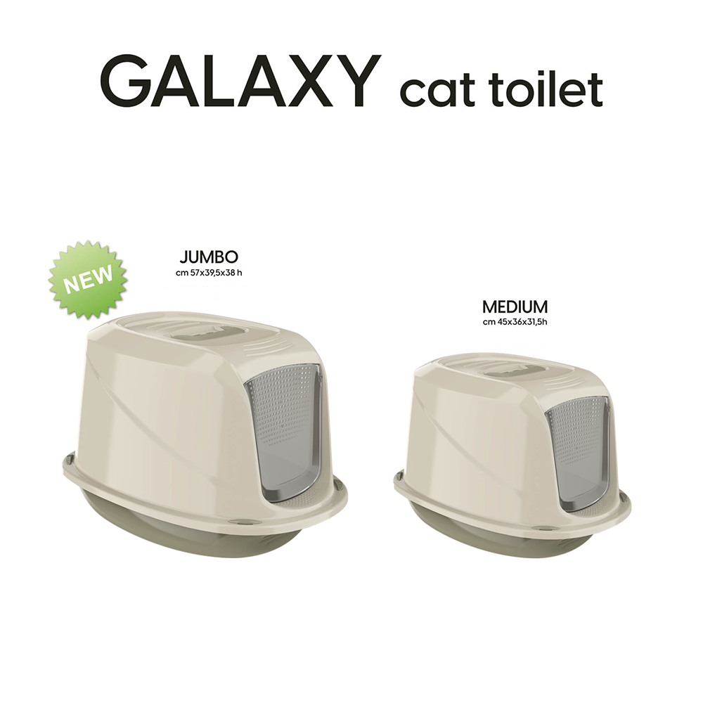 Georplast Galaxy Jumbo Cat Litter Box