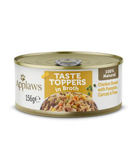 Applaws Topper in Broth Chicken with Veg Dog Tin
