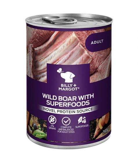Billy & Margot Adult Boar Wet Food for Dogs