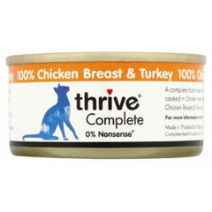Thrive Complete Cat Chicken & Turkey Wet Food for Cats