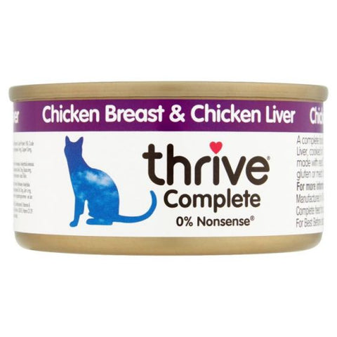 Thrive Complete Cat Chicken & Liver Wet Food for Cats
