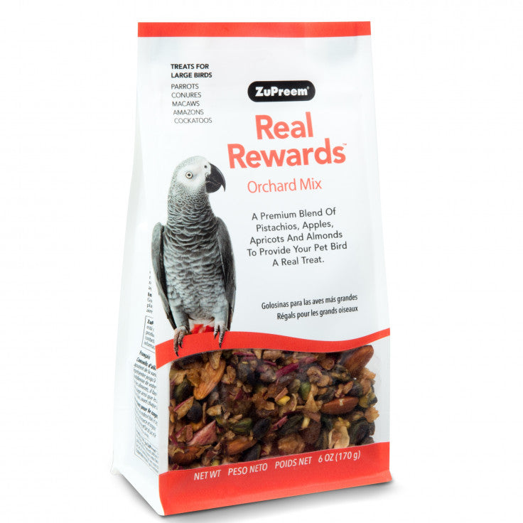 Real Reward Large Parrot Treats - ORCHARD MIX