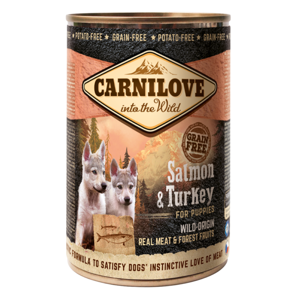 Carnilove Salmon & Turkey Wet Food For Puppies