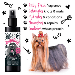 Bugalugs Baby Fresh Detangling Spray for Cats and Dogs 200ml