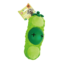 FOFOS Cute Green Bean Treat Dispensing Dog Toy
