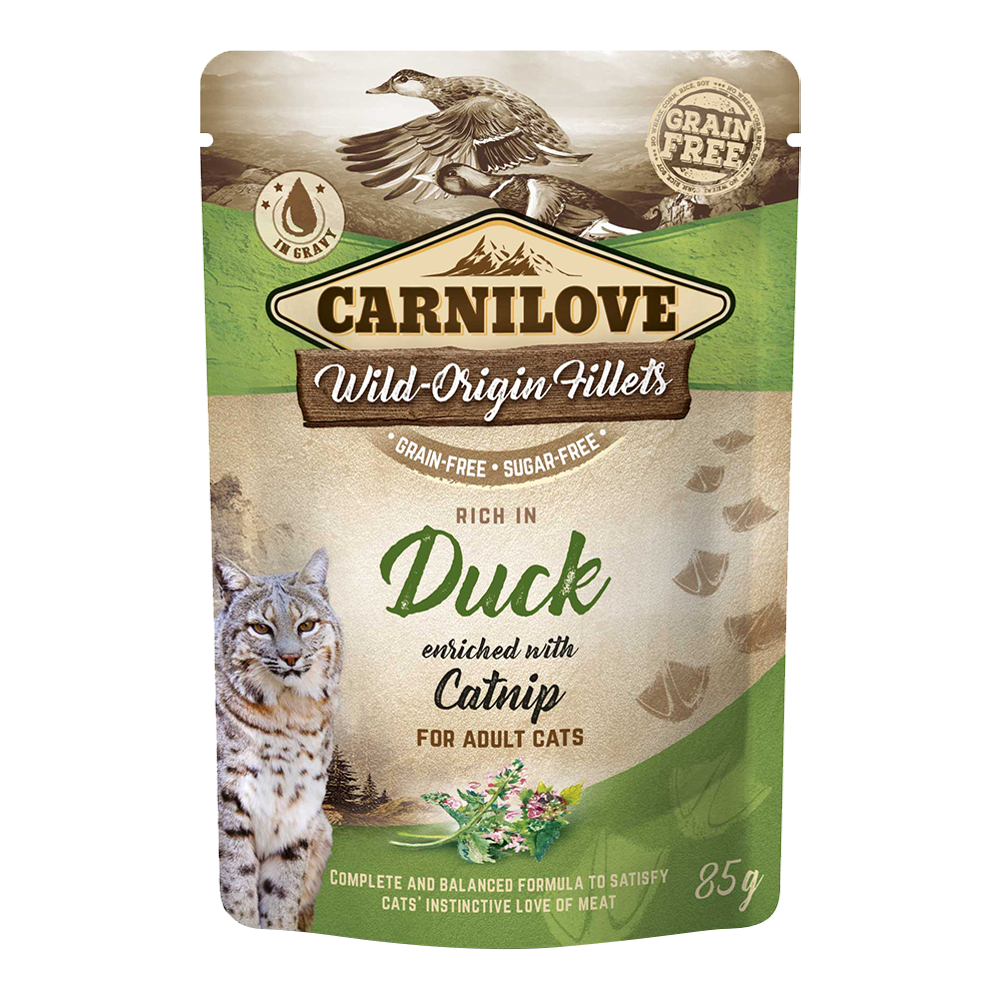 Carnilove Duck Enriched With Catnip For Adult Cats