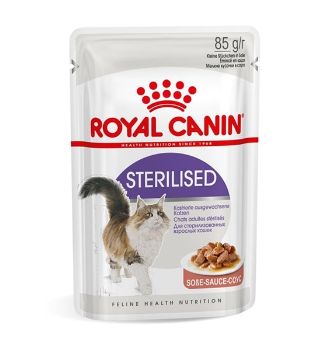 Royal Canin Sterilised in Gravy Adult Wet Cat Food