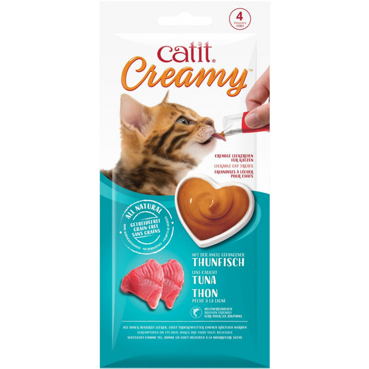 Catit Creamy Lickable Treats - Tuna
