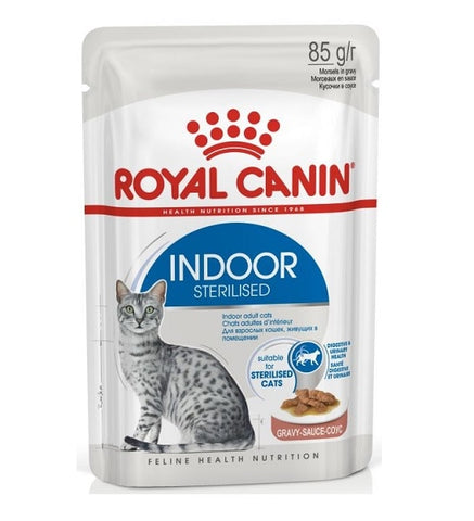 Royal Canin Indoor Sterilised In Gravy Cat Wet Food
