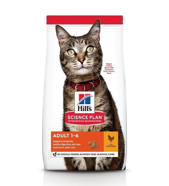 Hill's Science Plan Chicken Adult Dry Cat Food