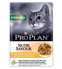 PURINA Pro Plan Nutri Savour Sterilised Chicken Wet Cat Food