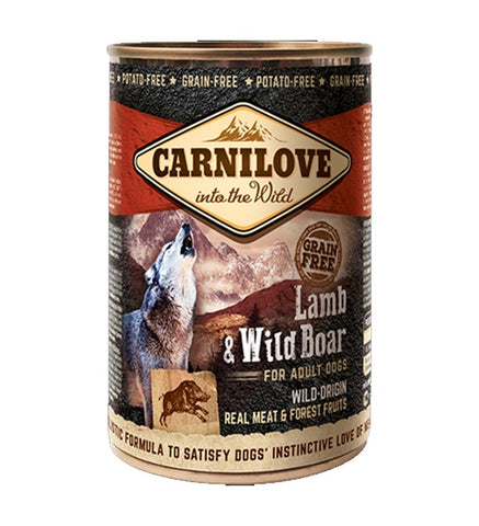 Carnilove Lamb & Wild Boar for Adult Dog Wet Food