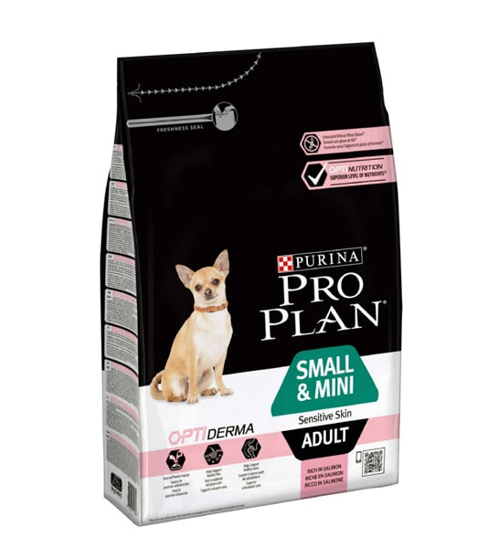 PURINA Pro Plan Optiderma Salmon Small & Mini Sensitive Skin Adult Dog Dry Food