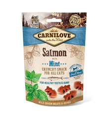 Carnilove Salmon with Mint Crunchy Snack Cat Treats