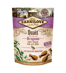 Carnilove Quail Enriched with Oregano Soft Snack Dog Treats