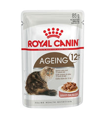 Royal Canin Ageing 12+ Adult Gravy Wet Cat Food