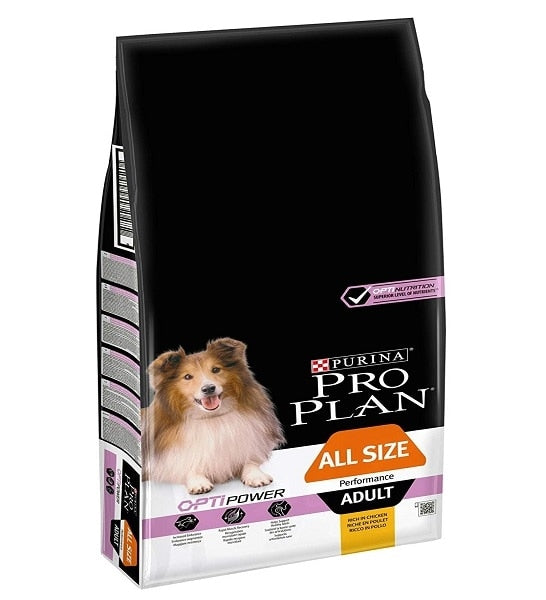 PURINA Pro Plan Optipower Performance Chicken All Size Adult Dry Dog Food