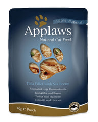 Applaws Tuna Fillet With Sea Bream Wet Cat Food