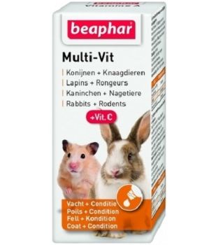 Beaphar Multi-Vit Rabbit & Rodents Supplement