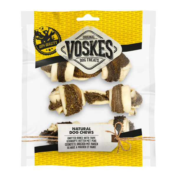 Voskes Knotted Bones With Tripe (3 Pcs)