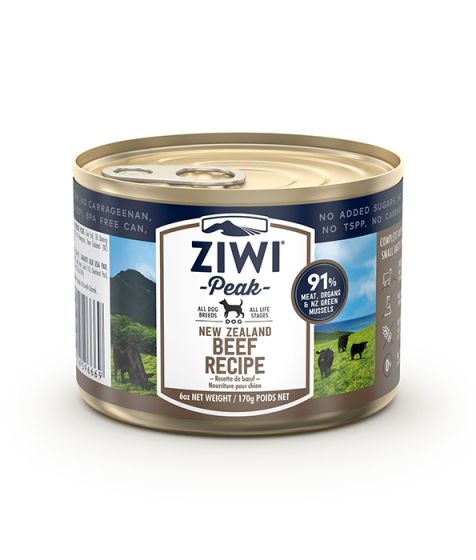 ZiwiPeak Beef Recipe Canned Dog Food