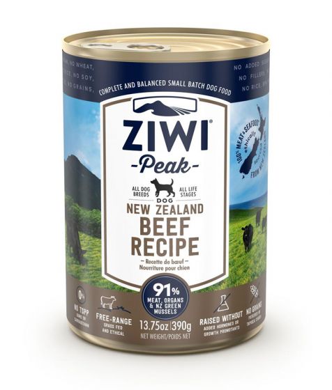 ZiwiPeak Beef Recipe Canned Dog Food